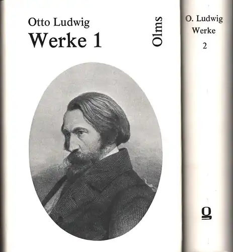 Ludwig, Otto: Werke. Hrsg. und mit Einleitungen versehen von A. Eloesser. (REPRINT der Ausgabe Berlin 1908). 4 Tle. in 2 Bd, (= komplett). 