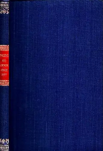 Balzac, Honoré de: Eugénie Grandet. (Übersetzt von Mira Koffka]. 