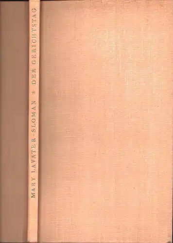 Lavater-Sloman, Mary: Der Gerichtstag. Das achte Heft des Jakobus Krafft, Sekretär Ihrer Hoheit Lukrezia Borgia. 