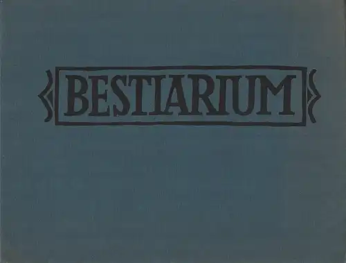 Bestiarium sive Arca Noae, imaginibus ornaverunt, adnotatiunculis tam brevibus quam sagacibus illustraverunt, typis digesserunt, prelo quod manuum labore movetur impresserunt discipuli Gymnasii Guilelmii Hamburgensis, qui infra enumerati sunt curantibus F