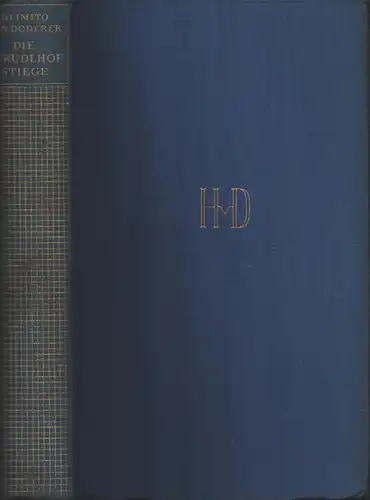 Doderer, Heimito von: Die Strudlhofstiege, oder Melzer und die Tiefe der Jahre. Roman. (19.-21. Tsd.). 