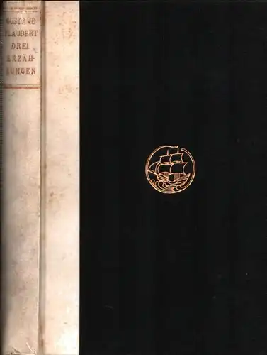 Flaubert, Gustave: Drei Erzählungen. Die Übertragung dieses Buches ins Deutsche besorgte Ernst Hardt. Die Initialen zeichnete Heinrich Vogeler, Worpswede. 2. Aufl. 