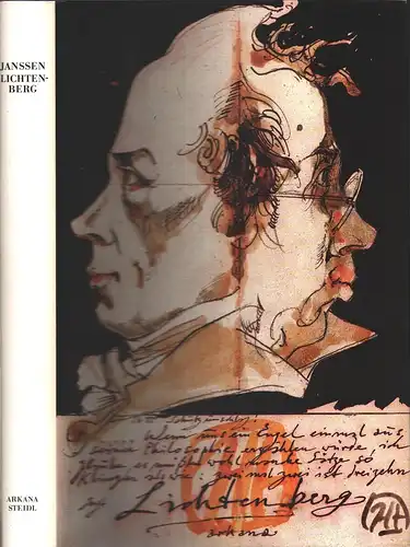 Mit Georg Christoph Lichtenberg. ... drüben der Immer Denker, hüben ein Immer Zeichner, dazwischen ein träger, breiter Fluß, und beide gehen ihrer Wege zum gleichen.. 