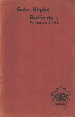 Physikalische und chemische Lehrmittel. AUSGABE IX. 