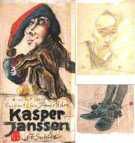 Janssen, Horst: Kasper Janssen... "im Auftrag der Annette". (1 altes Herz kaspert für Annettchen). (2. Aufl.). 