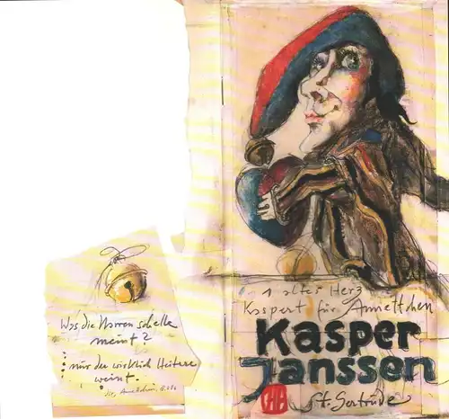 Janssen, Horst: Kasper Janssen... "im Auftrag der Annette". (1 altes Herz kaspert für Annettchen). (2. Aufl.). 