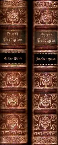 Sterne, Laurence: Yoricks Predigten. Aus dem Englischen von Joseph Grabisch. 2 Bde. (= komplett). 