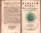 Deutscher Volks-Kalender. JG. 12 / 1846. Hrsg. v. F. W. Gubitz. 