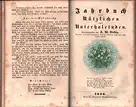 Deutscher Volks-Kalender. JG. 12 / 1846. Hrsg. v. F. W. Gubitz