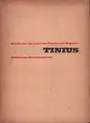 Bericht über das Leben des Pfarrers und Magisters [Johann Georg] Tinius, Mörders aus Büchersammelwut, [Homeyer, Helene]