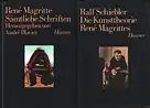 Magritte, René: Sämtliche Schriften. Hrsg. v. André Blavier. (Ungekürzte Ausgabe). (Aus d. Franz. v. Christiane Müller u. Ralf Schiebler). 