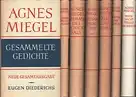 Miegel, Agnes: Gesammelte Werke. [Neue Gesamtausgabe]. 7 Bde. (= komplett). 