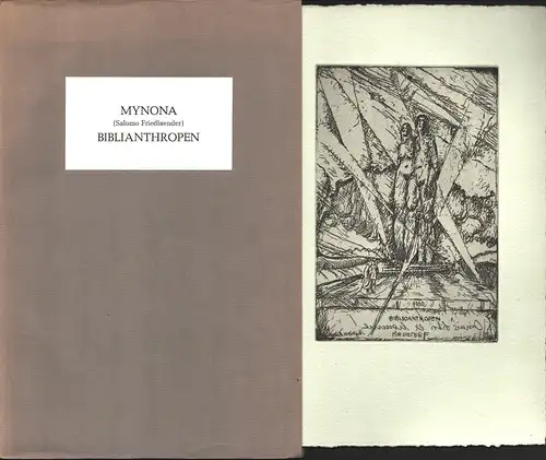 Biblianthropen, Mynona [d. i. Salomo Friedlaender]