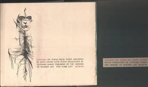Crane, Hart: Voyages. Six poems from white buildings. With wood engravings by Leonard Baskin. 