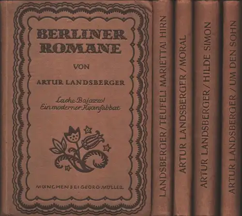 Lache Bajazzo!. Ein moderner Hexensabbat, Landsberger, Artur