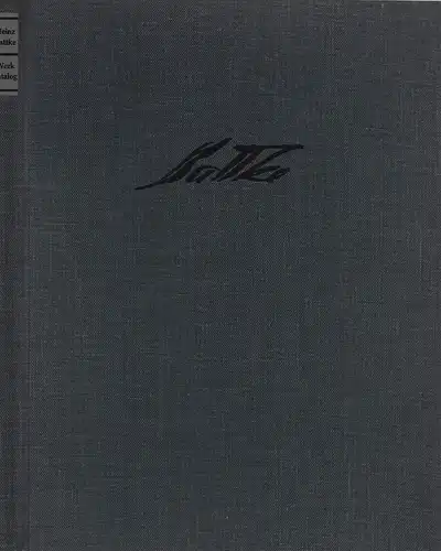 Heinz Battke. Werkkatalog. Mit einer Würdigung "Der Zeichner Heinz Battke" von Wieland Schmied, Cüppers, Joachim
