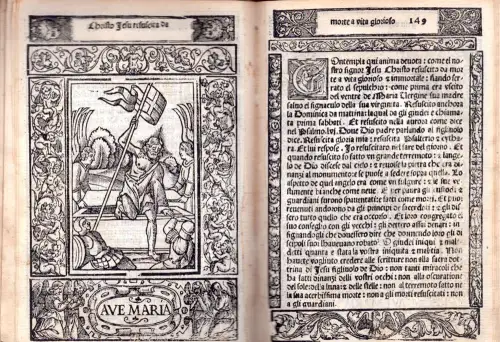 Rosario De La Gl[or]iosa V[er]gine Maria [Rosario De La Gloriosa Vergine Maria]. (Nella inclita citta di Venetia studiosissimamente impresso per li heredi de Pietro Ravani e compagni. Nel anno del Signore 1545 del mese di Marzo), Castello, Alberto da