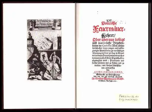 Feuermäuer=Kehrer. Bratenwender. (= Sämtliche Werke, Bd. 6 [apart]). Hrsg. von Ferdinand van Ingen und Hans-Gert Roloff, Beer, Johann