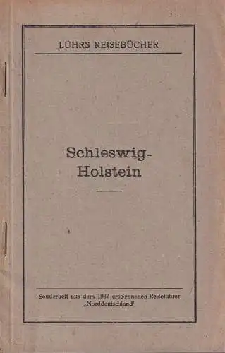 Schleswig-Holstein. 