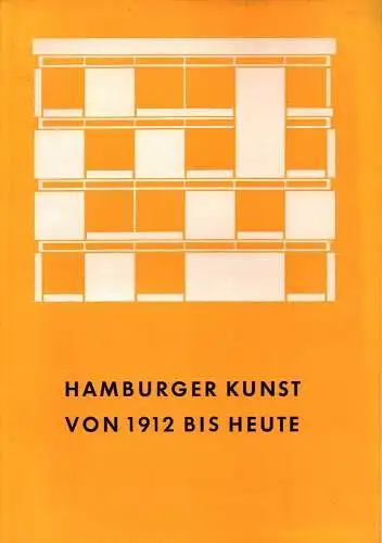 (Heydorn, Volker Detlef): Hamburger Kunst von 1912 bis heute. (Katalog zur Ausstellung im) Kunsthaus Hamburg vom 4. Mai bis zum 9. Juni 1962, Hamburg- Glockengiesserwall (neben der Kusnthalle). Hrsg. vom Berufsverband Bildender Künstler Hamburgs e.V. 