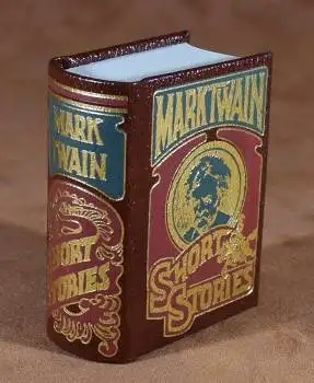 Twain, Mark, pseud. [i.e. Samuel Langhorne Clemens): Short stories. Most popular selection. Miniaturbuch.