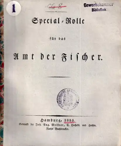 Bertheau, F(ranz) R(udolf): Geschichte der Buchhandlung W. Mauke Söhne, vormals Perthes, Besser & Mauke, in Hamburg. Festschrift zum 125jährigen Bestehen des Geschäfts am 11. Juli 1921. 