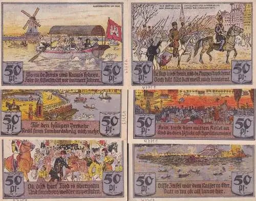 Notgeld der Freien und Hansestadt Hamburg. "Gutschein der Sportvereinigung St. Georg der Hamburger Turnerschaft von 1816". Einlösungsstelle Bankhaus Möhle & Vollmer. 