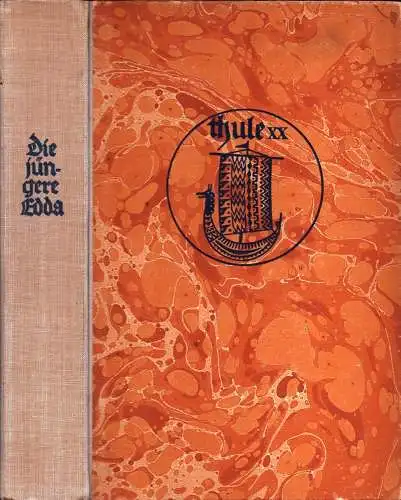 Die jüngere Edda. Mit dem sogenannten ersten grammatischen Traktat. Übertragen von Gustav Neckel und Felix Niedner. (4. u. 5. Tsd.). 