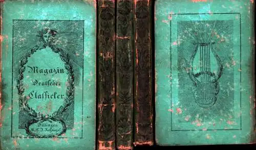 Schulze, Ernst: Sämmtliche poetische Werke. BÄNDCHEN 1-5 (von 9): CÄCILIE, Gesang 1-15 (von 20).