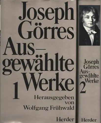 Görres, Joseph von: Ausgewählte Werke in zwei Bänden. Hrsg. von Wolfgang Frühwald. 2 Bde. (= komplett). 