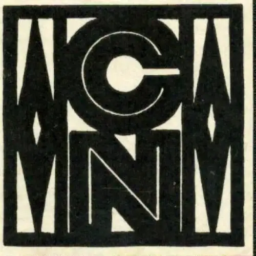 EXLIBRIS. Unbekanntes Bucheignerzeichen mit den Initialen C N, Anonym