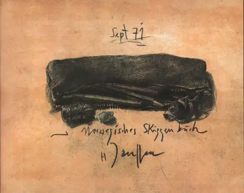Janssen, Horst: Norwegisches Skizzenbuch. 