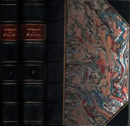 Bielschowsky, Albert: Goethe. Sein Leben und seine Werke. 11./10. Aufl. 2 Bde. (= komplett). 