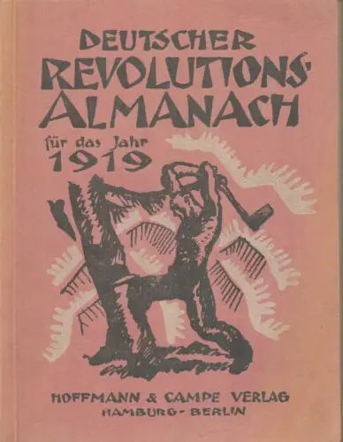 Deutscher Revolutions-Almanach für das Jahr 1919
