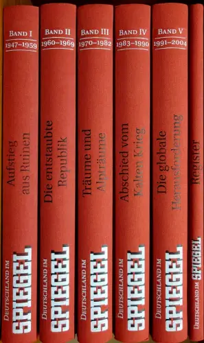 Deutschland im Spiegel. 5 Bde. + Registerband (= komplett), Aust, Stefan / Preuß, Joachim