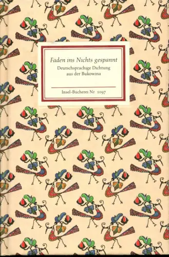Werner, Klaus: Fäden, ins Nichts gespannt. Deutschsprachige Dichtung aus der Bukowina. (1. Aufl.). 