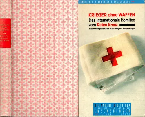 Enzensberger, Hans Magnus (Hrsg.): Krieger ohne Waffen. Das Internationale Komitee vom Roten Kreuz. Zusammengestellt von Hans Magnus Enzensberger. (1.-8. Tsd. ). 