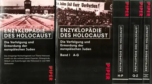 Gutman, Yisrael: Enzyklopädie des Holocaust. Die Verfolgung und Ermordung der europäischen Juden. Haupthrsg.: Israel Gutman. Hrsg. der dt. Ausg.: Eberhard Jäckel, Peter Longerich u. Julius.. 