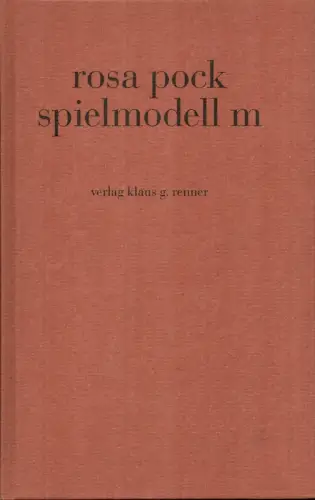 Pock, Rosa: Spielmodell m. 