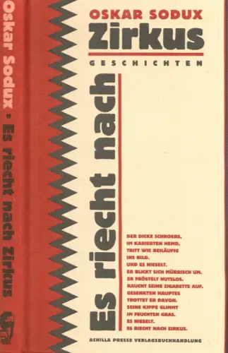 Sodux, Oskar: Es riecht nach Zirkus. Geschichten. 