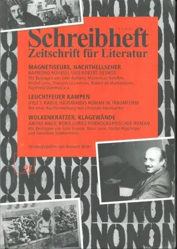 Schreibheft. HEFT 91. Zeitschrift für Literatur. 