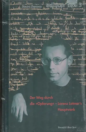 erschau ritzen: Der Weg durch die "Opferung". Lorenz Lotmars Hauptwerk. Rekonstruktion eines Schreibprozesses. 