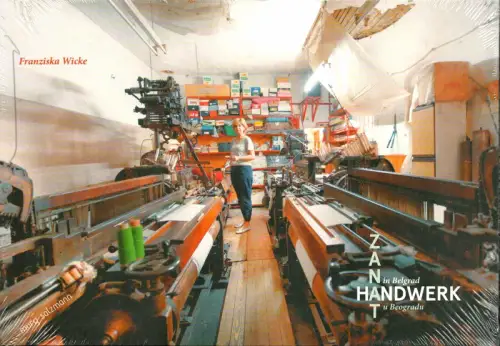 Wicke, Franziska: Handwerk in Belgrad / Zanat u Beogradu. Übersetzung der Texte ins Serbische: Natasa Jagdhuhn, Vera Galasev, Ivana Domazet. (1. Aufl.). 