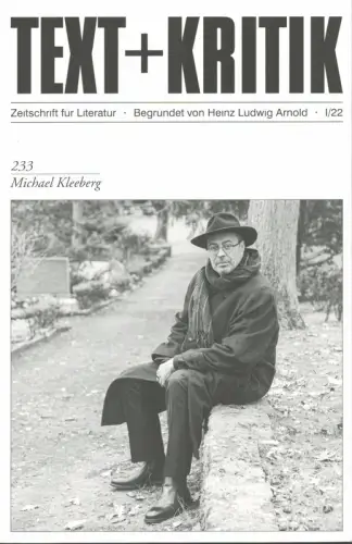 Michael Kleeberg, Kleeberg, Michael