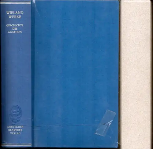 Wieland, Christoph Martin: Geschichte des Agathon. Hrsg. von Klaus Manger. 