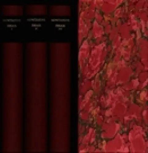 Montaigne, Michel de: Essais. [Versuche], nebst des Verfassers Leben, nach der Ausgabe von Pierre Coste ins Deutsche übersetzt von Johann Daniel Tietz. 3 Bde. (= komplett). 