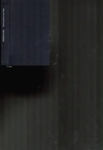 Die Krankheit zum Tode. Übers., mit Einleitung und Kommentar hrsg. von Hans Rochol, Kierkegaard, Sören