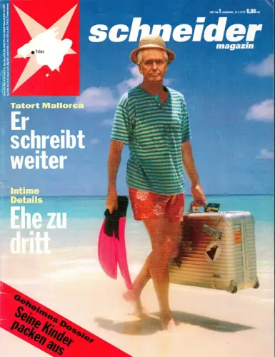 Schneider Magazin. Heft Nr. 1, Hamburg 27.1.1995 0,00 DM.   [Stern. Das deutsche Magazin. SONDERAUSGABE]. 
