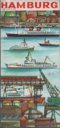 Hamburg [Stadtplan]. (Text von Peter Klahn)