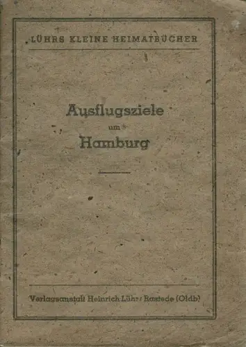 Ausflugsziele um Hamburg. 